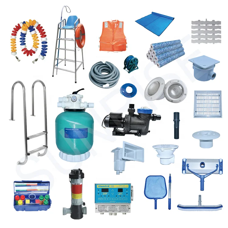 High Quality Whole Set Swimming Pool Plastics Accessories