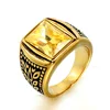 Gold black topaz