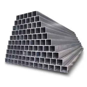 Welded carbon steel Square pipes hot dip galvanized square tube galvanized steel tubing hollow steel pipe tube