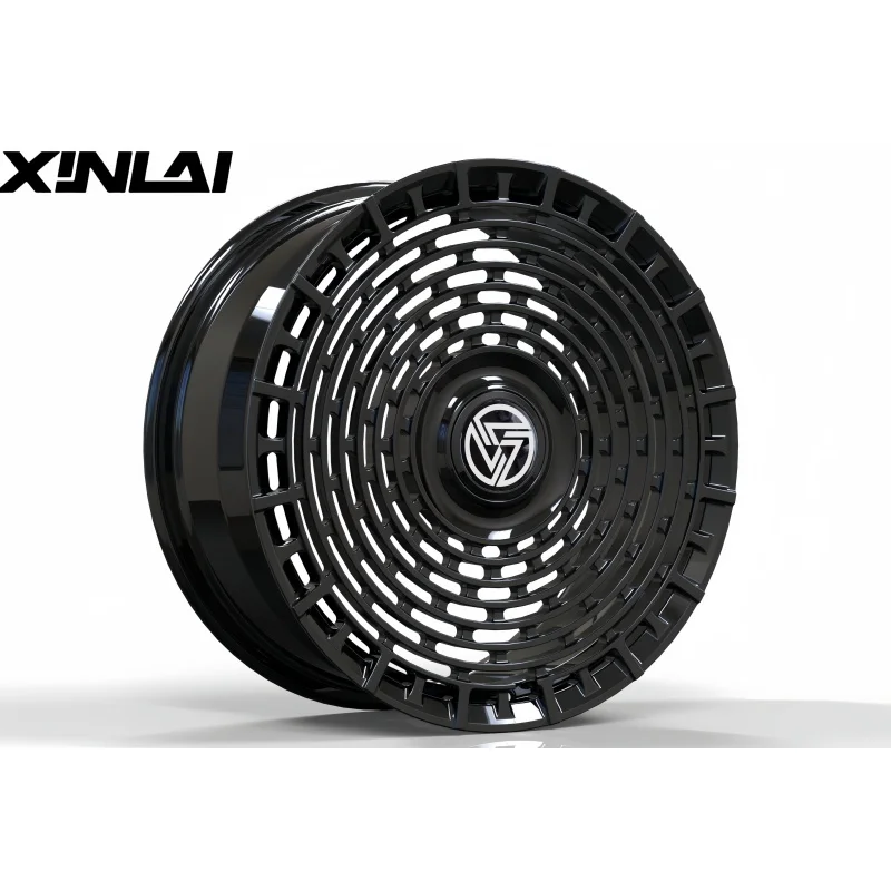XINLAI Deep Concave Matte Black Polishing Rims 5x120 5x130 17-22inch 1-piece Forged Aluminum Alloy Wheels for BMW AUDI Urus C8 - Image 2