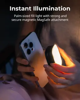 SmallRig Magnetic Selfie Light for IPhone, Phone Light With a Mirror, Instant Attachment for MagSafe, for Selfies, Video detail image