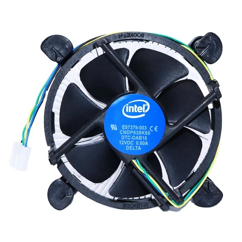 GOLDEN FIELD Radiateur et ventilateur CPU refroidisseur dair pour Intel & AMD ICE, 500 