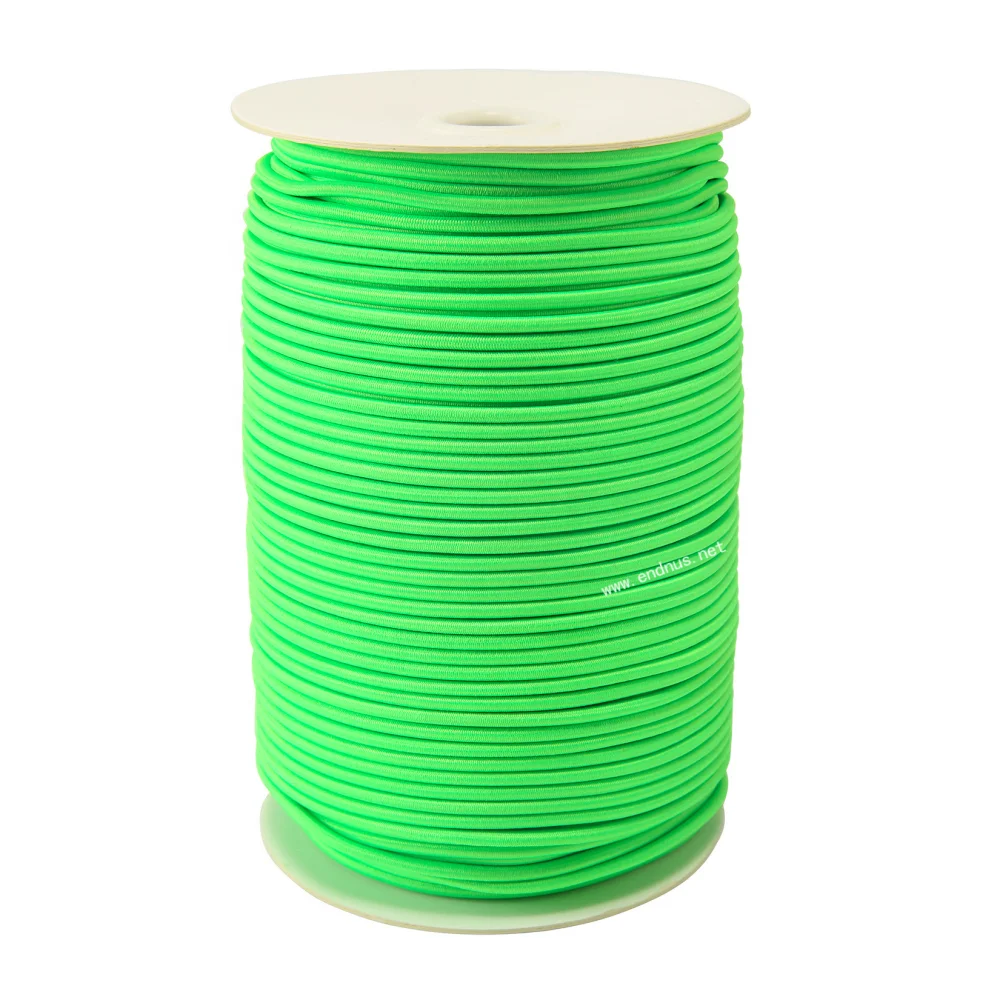 Marine Grade 100 Stretch Elastic Cord Dacron Polyester Bungee Shock