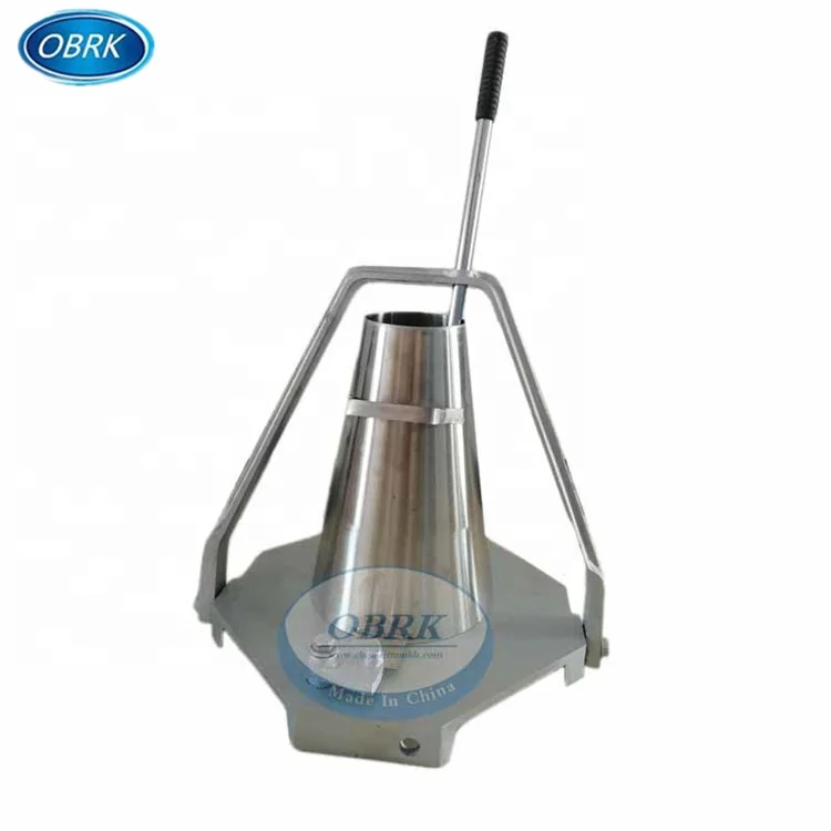 Concrete Testing Tools Slump Cone Test Apparatus Portable Slump Cone ...