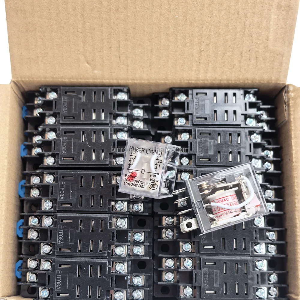 Relé De Bobina De 4 X 12 V Dc Dpdt Ly2nj Hh62p-l Jqx-13f 10a | Cuotas