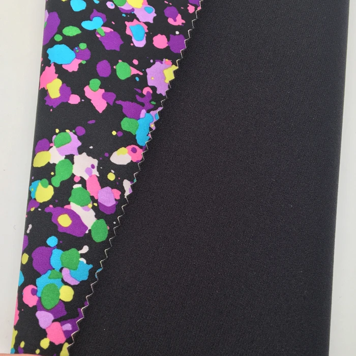 
Антибактериальная неопреновая ткань 2 мм-10 мм, листы, изготовленная на заказ, с цифровой печатью, полиэстер, ткань, подкладка 