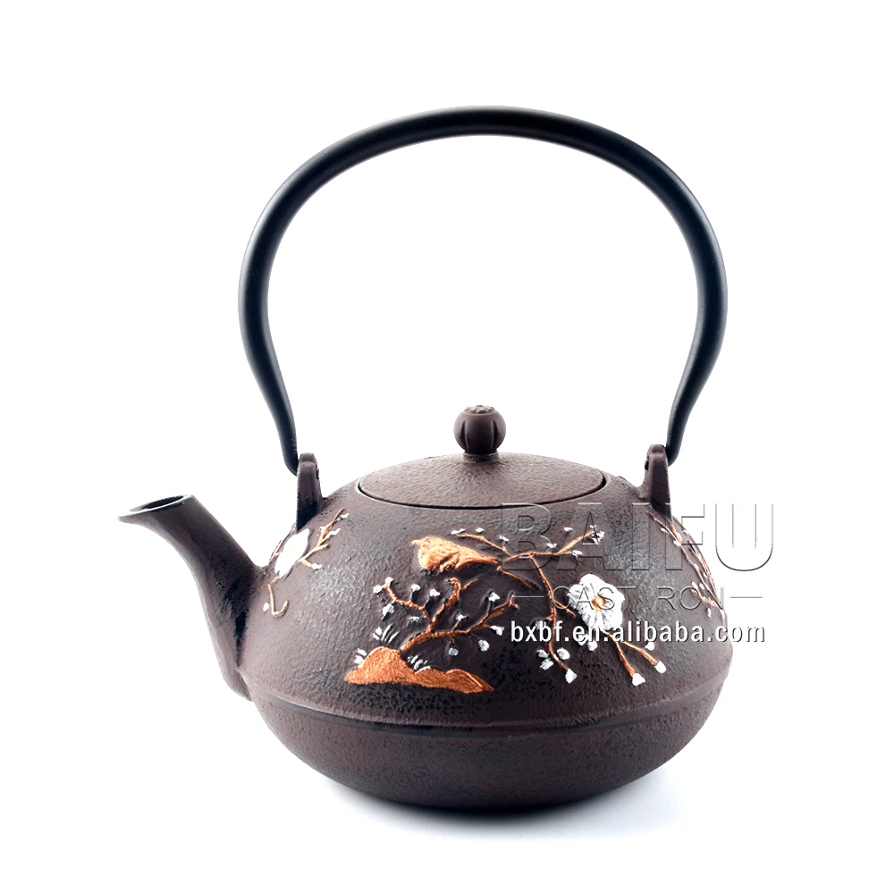 Stovetop Safe Cast Iron Tea Kettle,Japanese Cast Iron Teapot With