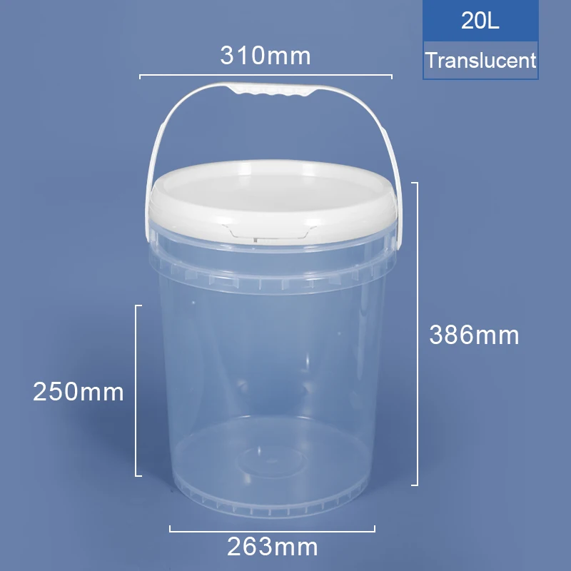 Fabrik Großhandel Lebensmittel qualität Runde klare PP Plastik