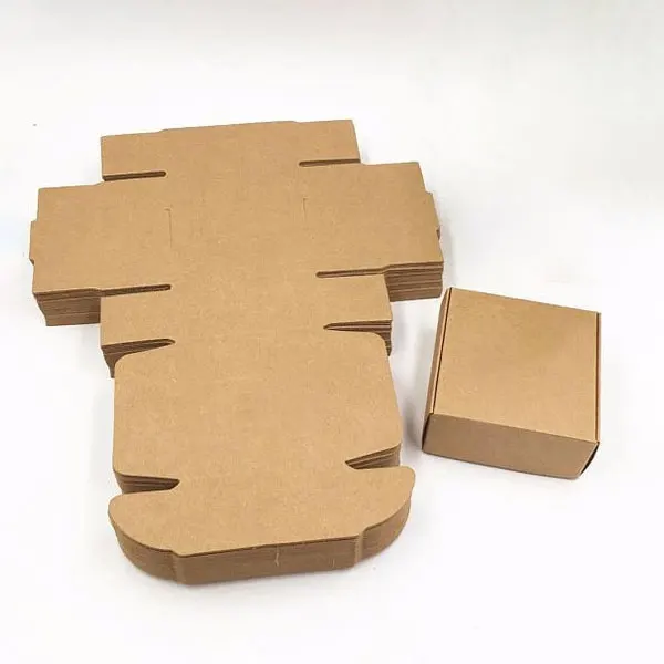 Custom Logo Printing Corrugated Gift Packing Mailing Boxes Black Pink Cardboard Recycled Small Brown Kraft Shipping Paper Boxes