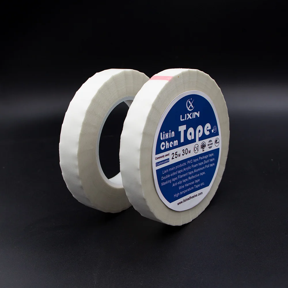 High Temperature Resistant 300 Degrees H-class Motor Glass Cloth Tape Single Sided Fiberglass Electric Insulation Silicone Tape