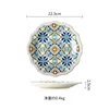 Blue aegean sea-8.8-inch plate