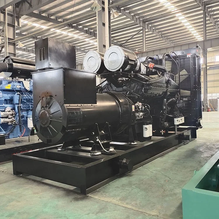 Open Diesel Power Generator Price 1200 kW All Copper Self-Protected Generator 1500 KVA Diesel Generator Set