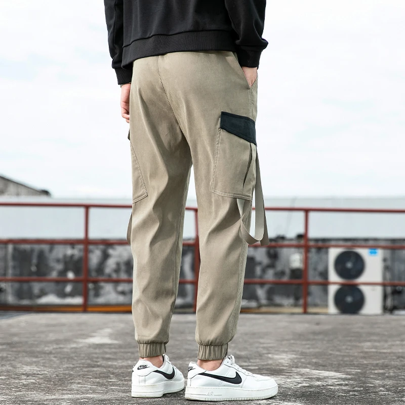 Lig. wide cargo pants✴︎美品✴︎ブラック Belted Cargo Pants (24-07078-001-BLACK)