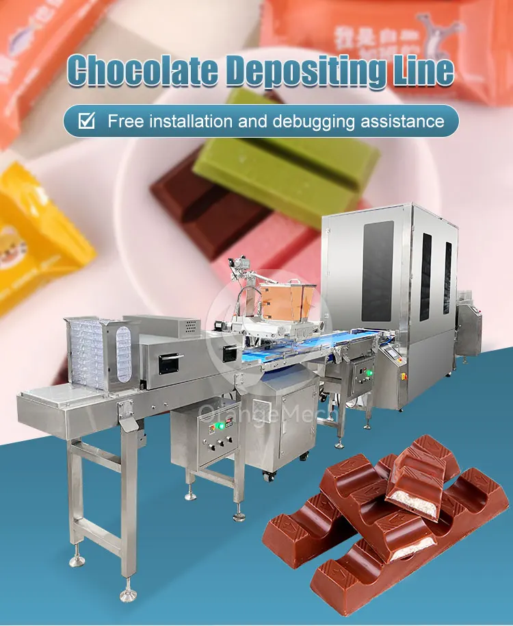 ORME Chocolate Bar Depositing Machine - Automatic Line