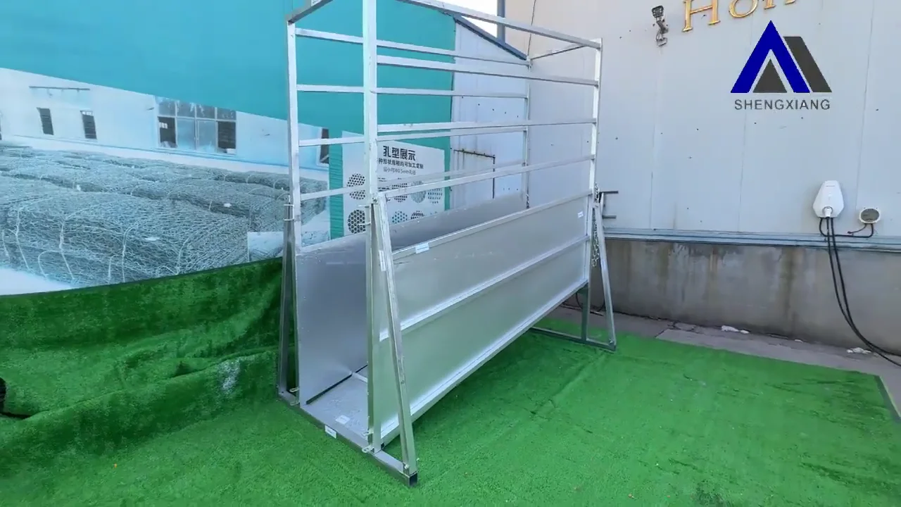 Durable Quality Heavy Duty Height Adjustable Cattle Loading Ramp 3.6m ...