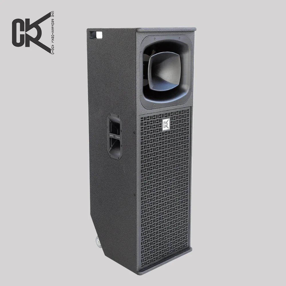 Red Horn Loaded Three Way Full Range Loudspeaker Dj Speaker