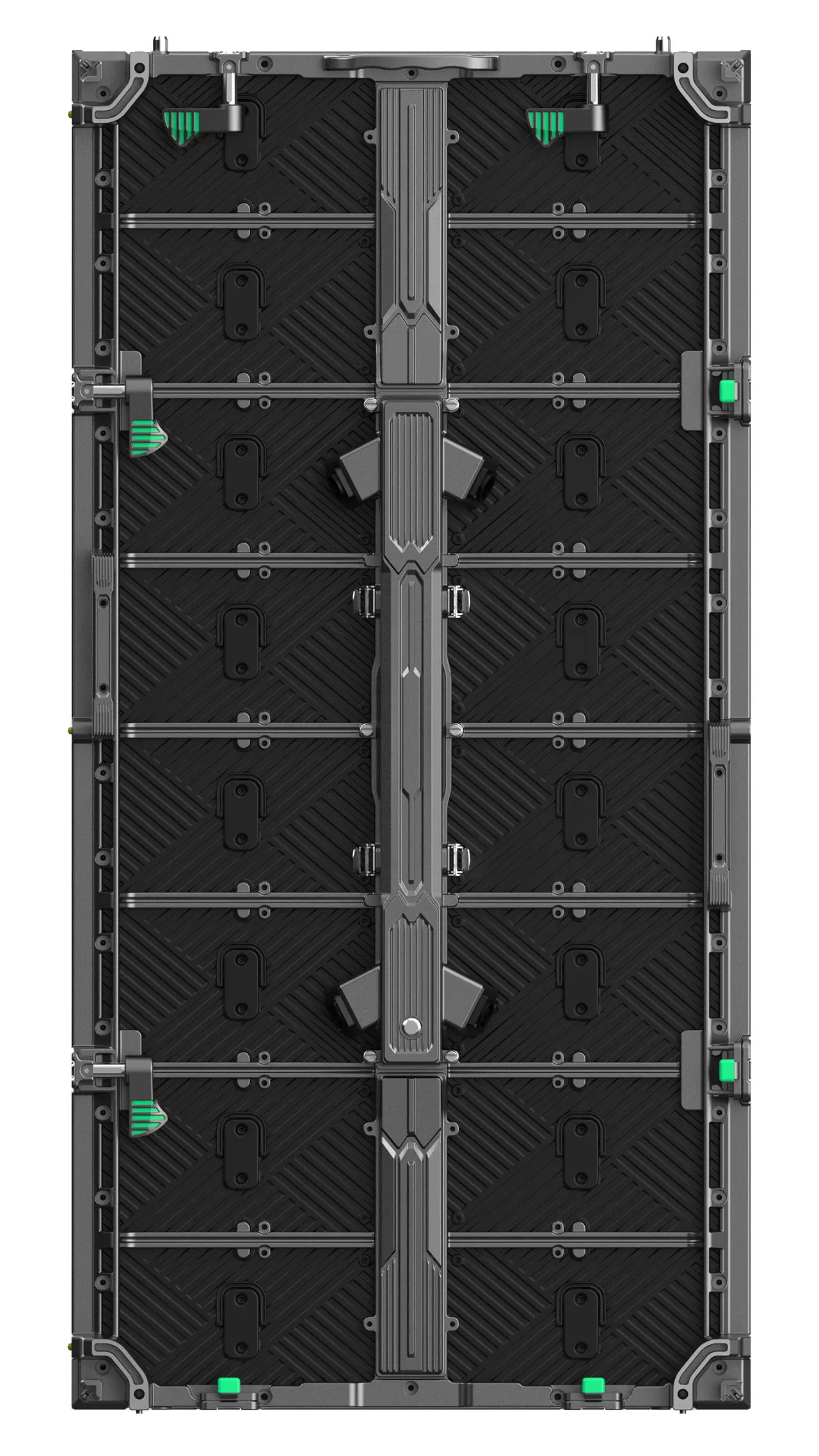 500X500-U 500X1000-U Outdoor Cabinet (Flat, curved 0-20 degree, Right Angle) 500x500x83mm 2.9KG led module 125x500mm P3.91x7.82 P3.91x3.91