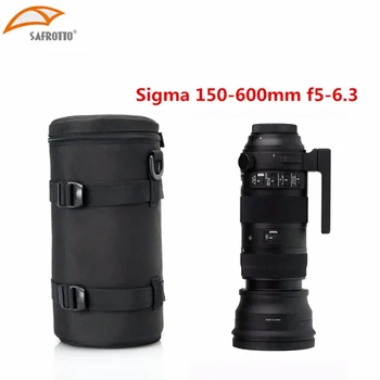 SAFROTTO Waterproof 13x29.5cm Lens Pouch Lens Case Bag for Tamron 150-600mm Sigma 150-600, 150-500 & Nikon 200-500mm Camera Lens detail image