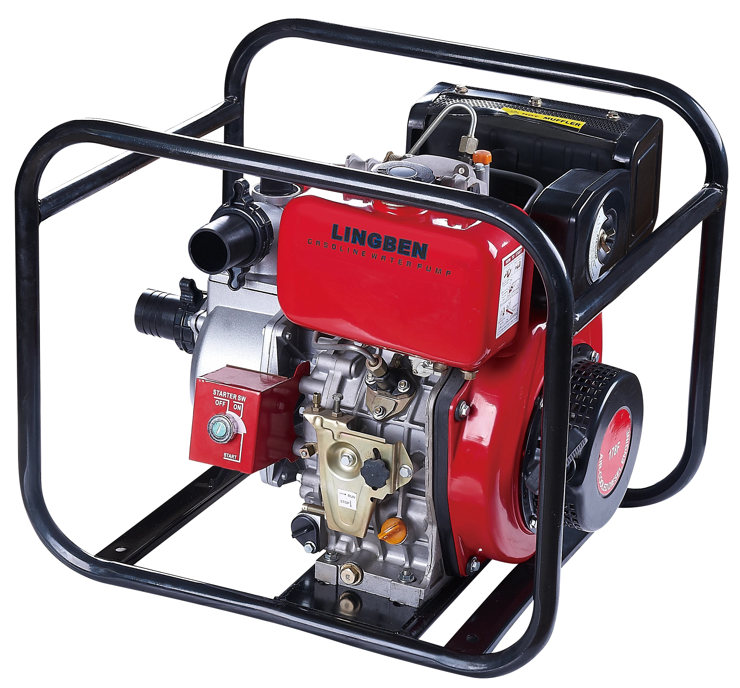 2 Inch Small Petrol Gasoline Suction Centrifugal Water Pump Agriculture Water Pumps Price List
