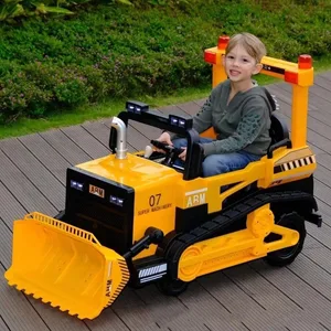 Factory Directly Sale Baby Remote Control Toy Electric Car Excavator Kids Ride on Car