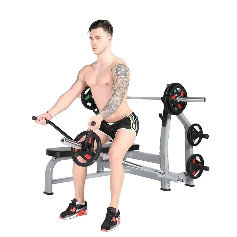 Новинка, оборудование для спортзала, многофункциональный плоский штамповочный пресс для соревнований, черный штамповочный пресс для фитнеса под заказ