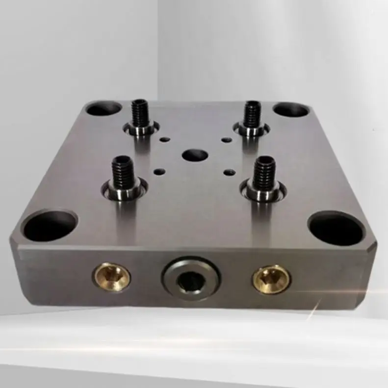 TEBAK Custom 5th Axis Cnc Tools Precision Vice Zero Point System Self Centering Vise Cnc Lathe Machine