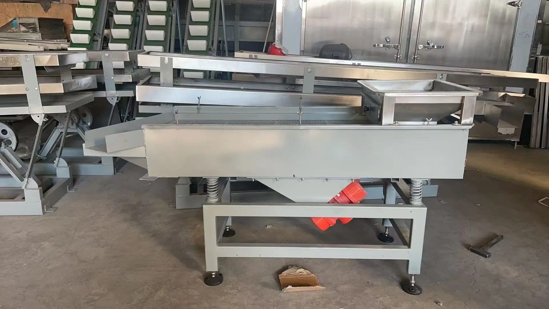 vibro separator sieve coffee grading machine linear vibrating screen coffee bean linear vibro sieve separator machine details