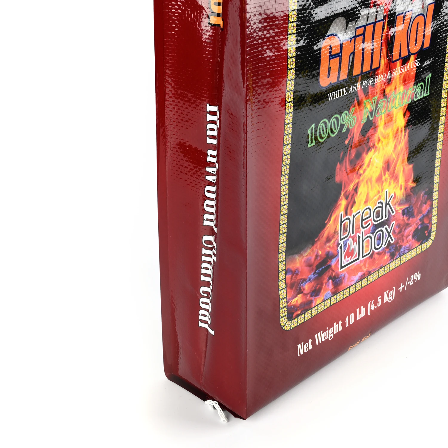 Premium Paraguay BBQ Charcoal Bag 5kg 10kg PP Woven Packaging for Grill Storage and Bulk Export