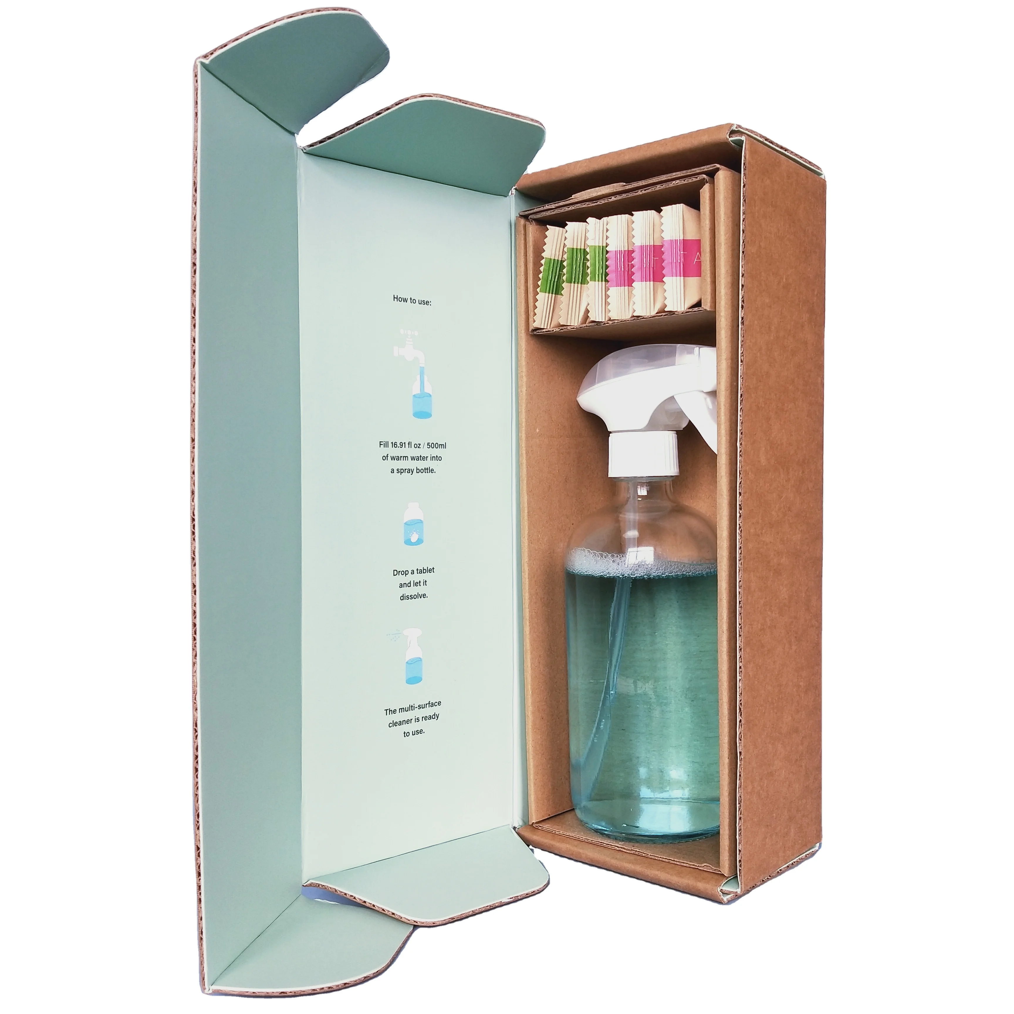 Wholesale All Purpose Cleaner Kit Multipurpose Cleaning Effervescent Tablet Eco-friendly Cleaner Tablets