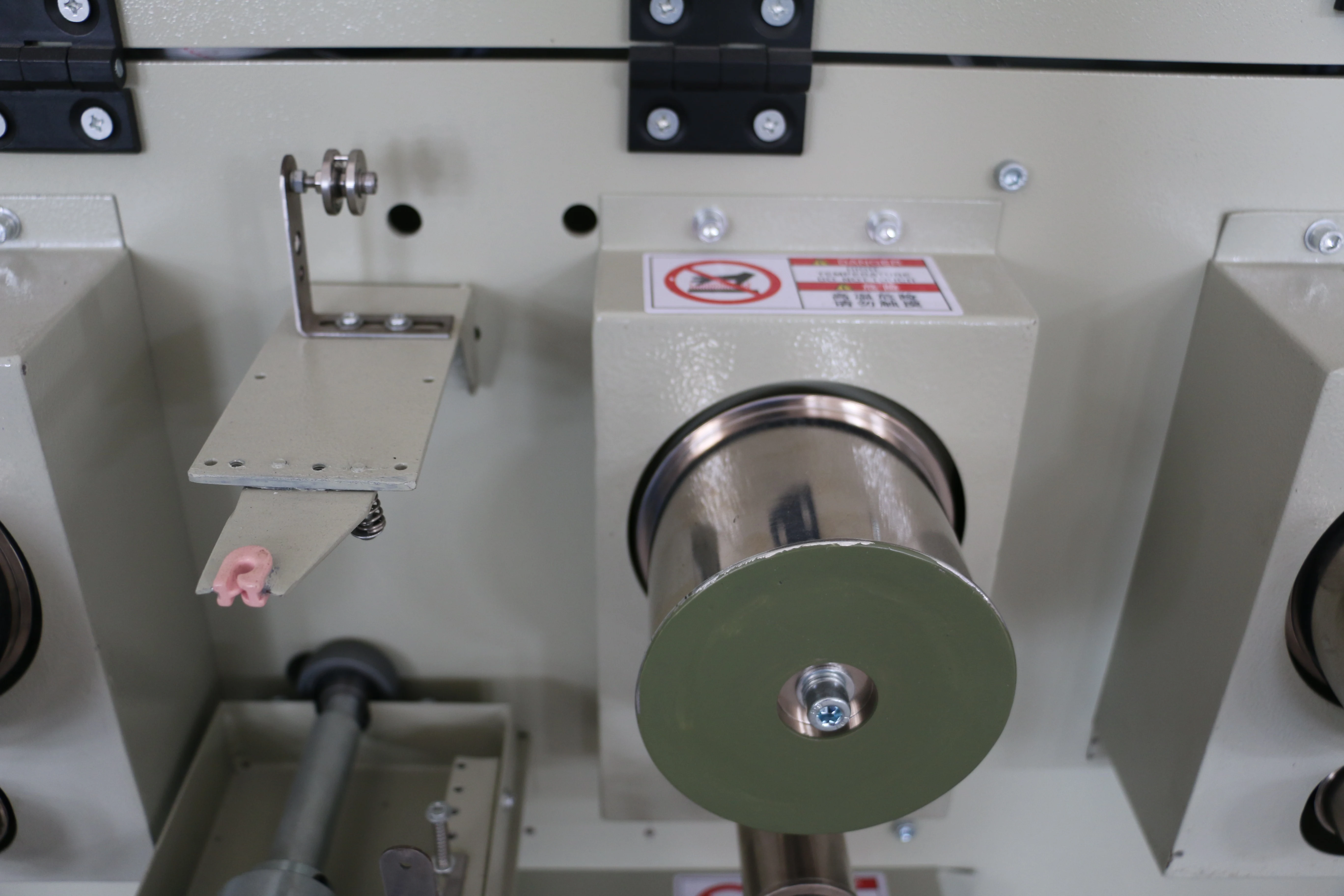 Heat Setting Draw Winder Machine for Yarn Sewing Thread Smooth Start Function