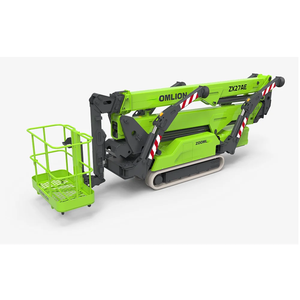 27m Crawler Electric Spider Lifter Zx27ae Aerial Working Platform