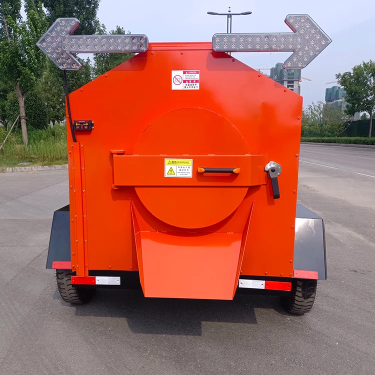 Factory Direct Automatic Small Asphalt Concrete Mixer Mobile Mixer Road Asphalt Mixer Truck Price for Road Maintenance