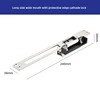 Argent / Long côté large bouche avec verrouillage de cathode à bord protecteur