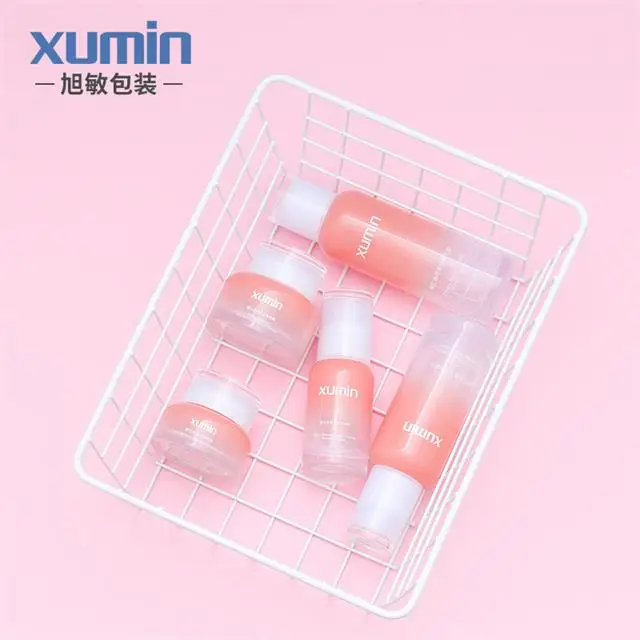 Wholesale cosmetic packaging bottle set 30G 50G 40ml 100ml 120ml glass bottle containers