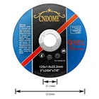 Disc Disc For Cutting Metal 5 &quot;* 1/25&quot; * 7/8 &quot;Discos De Corte De Resina Rentables Para Metal Inox Con Certificado MPA Steel Cutting Disc For Angle Grinder