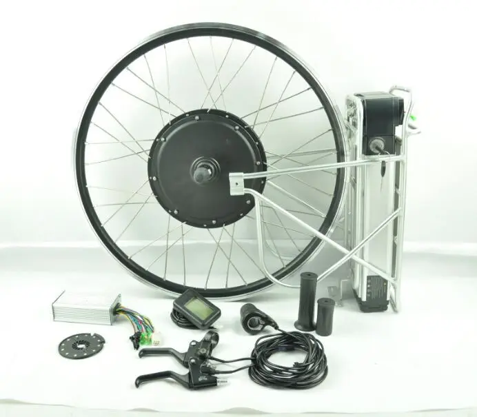 Hub roda sepeda listrik 48v 1000w, Kit konversi sepeda Motor E Diy dengan  baterai