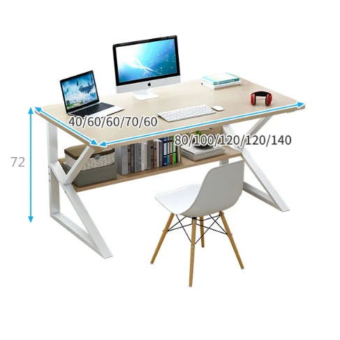 Modern Style Office Furniture Wooden Office Table Computer Table Gaming Desk Laptop Table