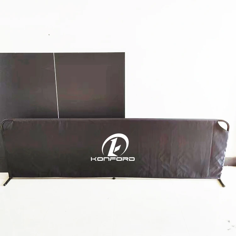 Konford Custom Table Tennis Fence Barrier Stable and Durable Oxford Surround Foldable Pickleball Dividers Sports Court Equipment
