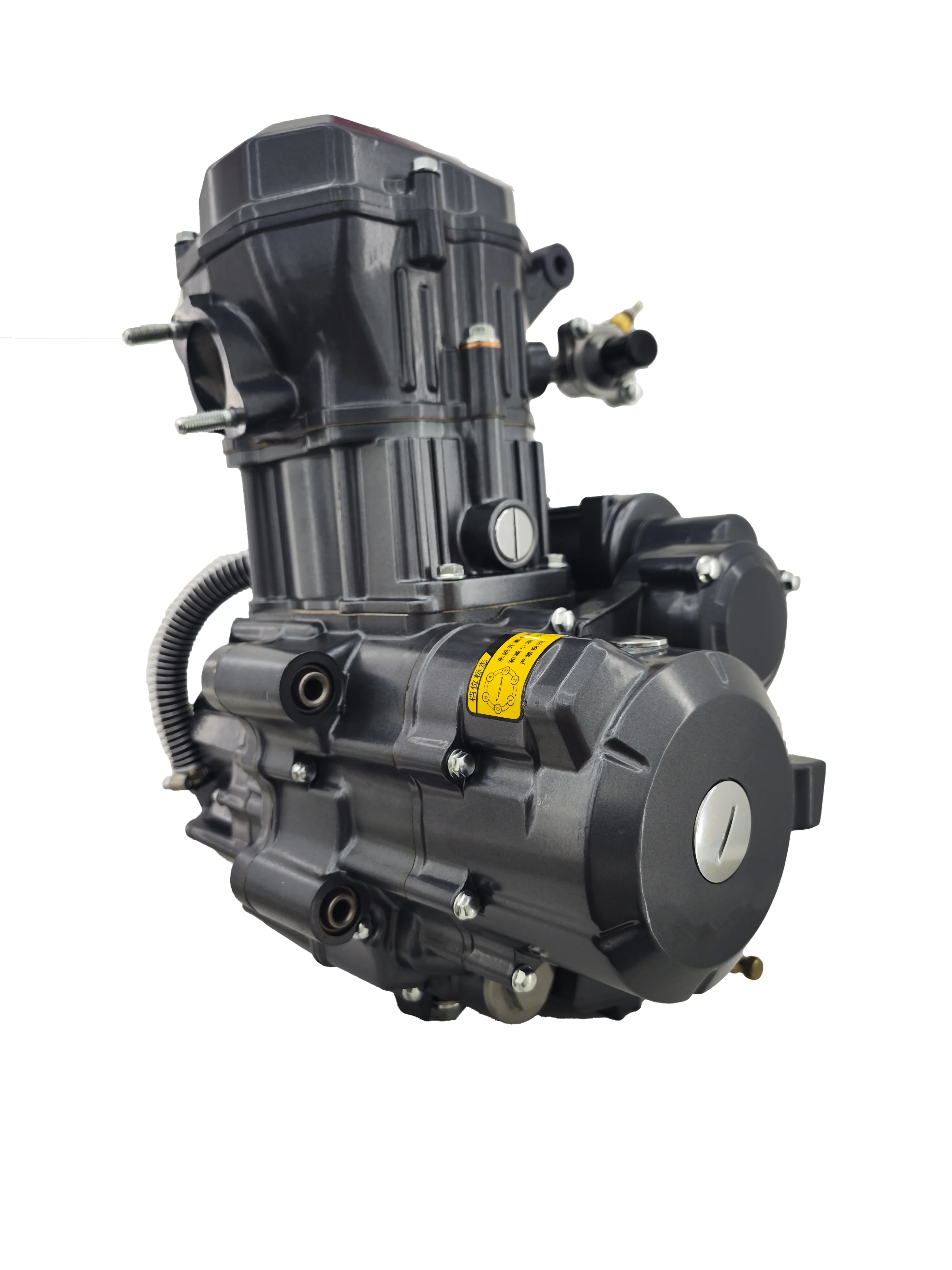 ATV 200cc Liquid-Cooled Engine Head Assembly with Reverse Gear 4 Stroke CDI Ignition New & Water-Cooled for Zongshen Lifan