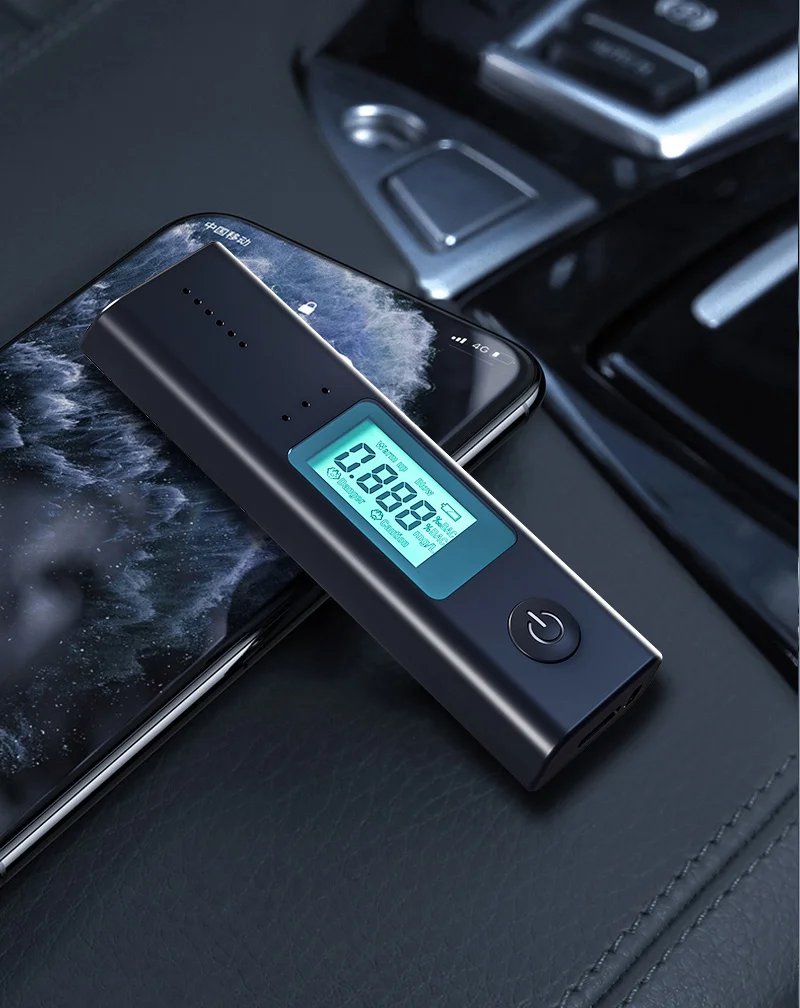 Breathalyzer Lock Box Alcoholtester Analyzer Portable Noncontact