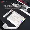 AK029-Interruttore Crystal Domain-Bianco trasparente-DIY-Cablato