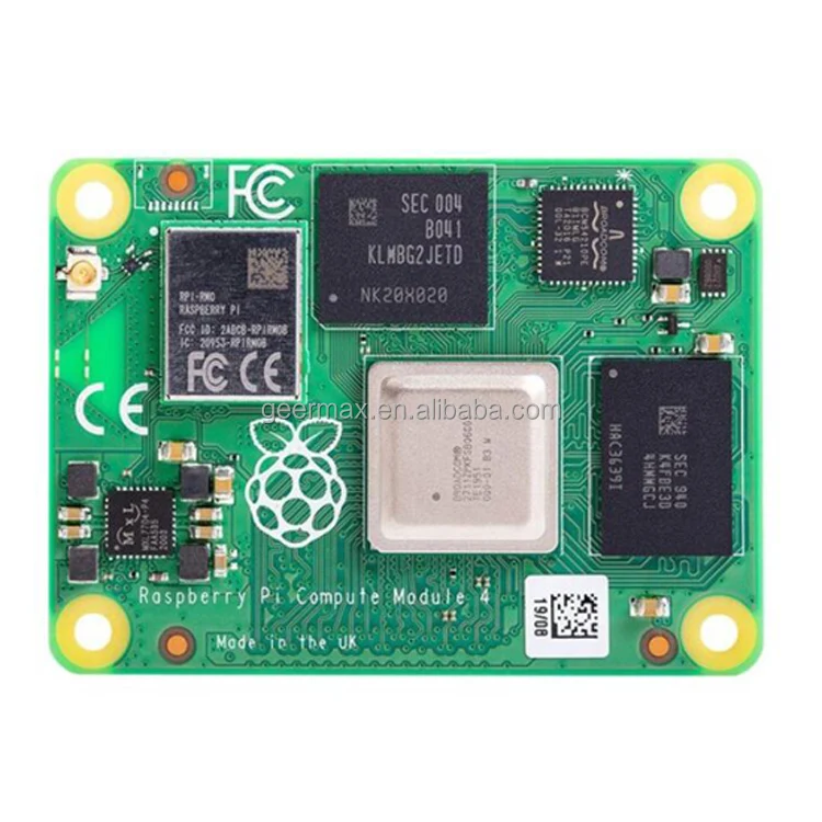 Raspberry Pi Cm4 4gb Ram 8gb Emmc Cm4104008 Mini Pc Computer A72 ...