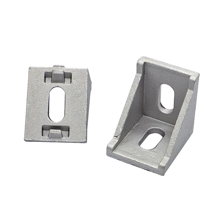 3030 Corner Code Aluminum Profile Accessories, Aluminum Alloy Connectors, Right Angle Fasteners, Triangular Bracket Fasteners