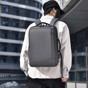 For OMASKA 17 Inch Business Laptop Backpack Large Capacity Custom Logo Casual for Men Women with USB & Polyester Wholesale