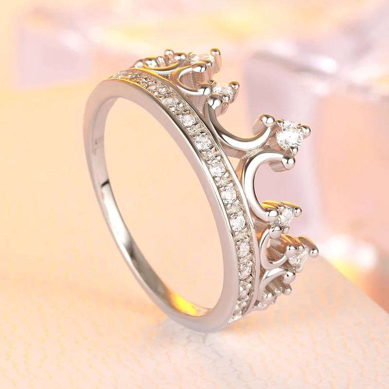 Wholesale Price 925 Sterling Silver Jewelry Ring CZ Diamond Engagement Wedding 925 Silver Rings for Women