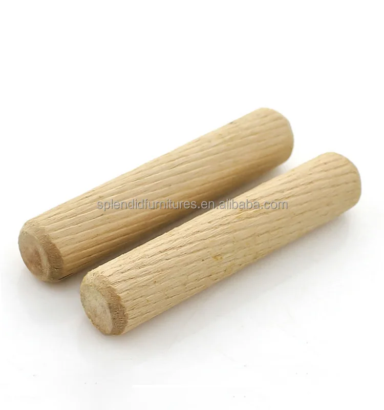 Wooden Dowel Rod Pins Natural Eucalyptus Round Dowel Wooden Furniture