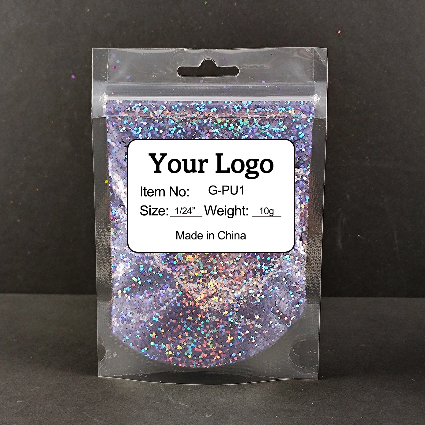 High Quality Fine Holographic Polyester Loose Fine Rainbow Glitter