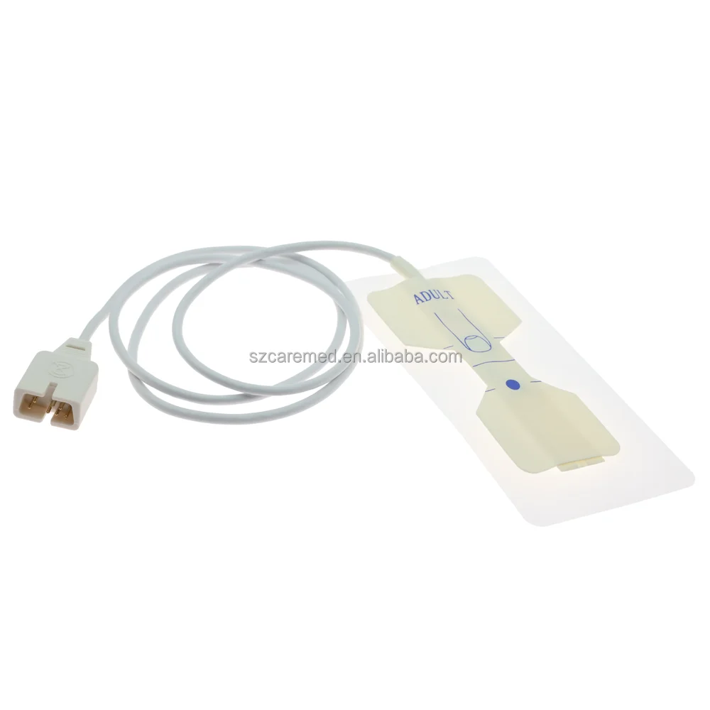 product nellco adult disposable spo2 sensor non oxi foam adhesive spo2 probe 7pin-14