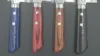 Black, Red, Blue, Mahogany brown