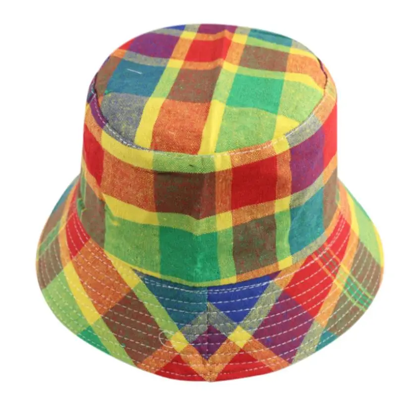 Custom Classic Check Bucket Hat Woman 